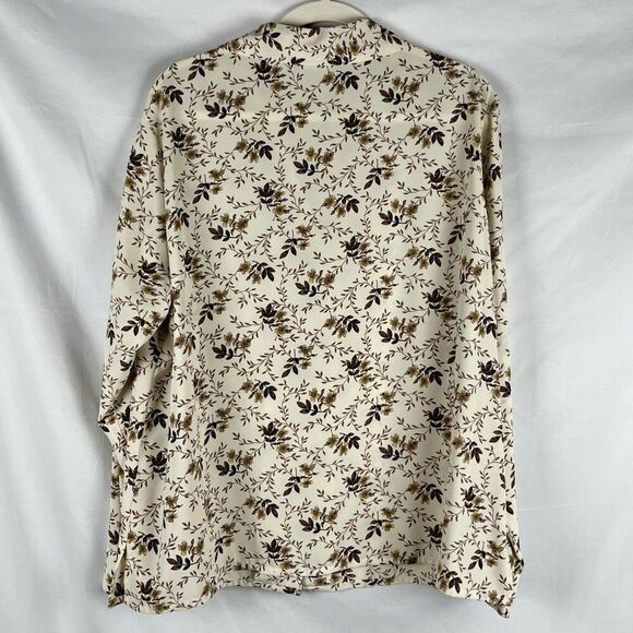 Laura Scott Floral Button Down Blouse 20W - Picture 3 of 8